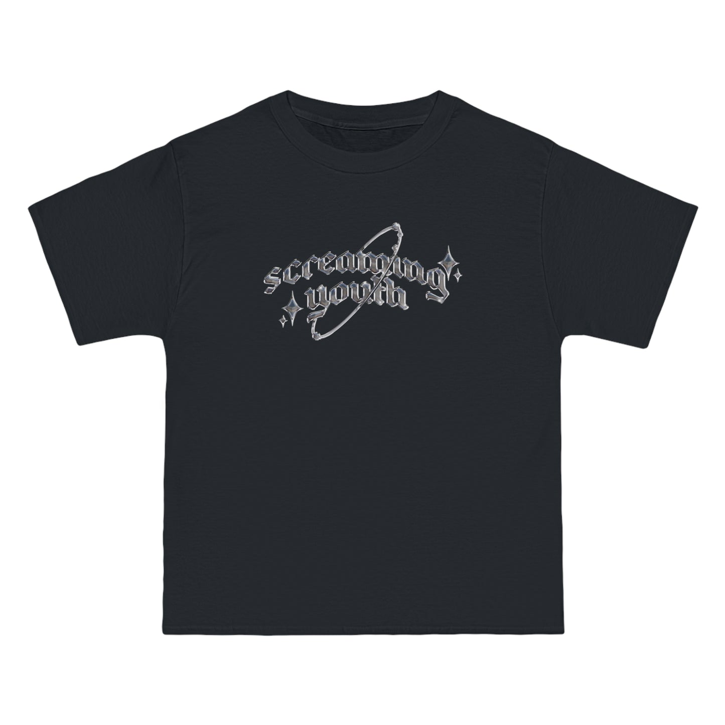 screaming youth black tee